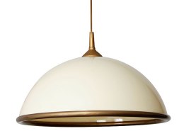 Żyrandol wiszący klasyczny do kuchnii Kuchnia Wykonana z plastiku oraz metalu, lampa wisząca w stylu klasycznym kremowa Luminex