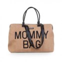 Childhome torba mommy bag raffia look