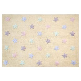 Dywan bawełniany Tricolor Star Vanilla 120x160 cm Lorena Canals