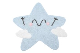 Lorena Canals Dywan bawełniany Happy Star, Mr Wonderful & Lorena Canals Ø 120 cm