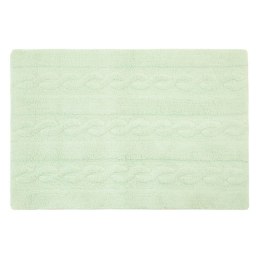 Lorena Canals Dywan bawełniany Trenzas Soft Mint Small 80 x 120 cm