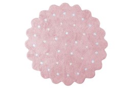 Lorena Canals Dywan bawełniany Galletita Rosa/Pink Ø 140 cm