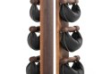 Hantle  SwingBell 2-8 Kg ze stojakiem Tower Classic Orzech Skóra