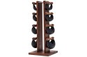 Hantle  SwingBell 2-8 Kg ze stojakiem Tower Club Jesion Skóra