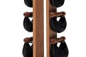 Hantle  SwingBell 2-8 Kg ze stojakiem Tower Oxbridge Wiśnia Skóra