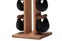 Hantle  SwingBell 2-8 Kg ze stojakiem Tower Oxbridge Wiśnia Skóra