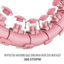 HHW01 HULA HOP PINK Z WYPUSTKAMI I OBCIĄŻNIKIEM HMS