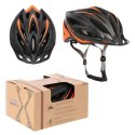 MTW202 CZARNO-POMARAŃCZOWY ROZM. S (48-53CM) KASK NILS EXTREME