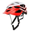 MTW210 BIAŁO-CZERWONY ROZM. M (53-60CM) KASK NILS EXTREME