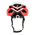 MTW210 BIAŁO-CZERWONY ROZM. S (50-58CM) KASK NILS EXTREME