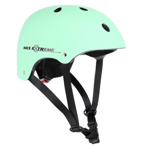 MTV12 ZIELONY MATOWY ROZM. XL (55-61 cm) KASK NILS EXTREME