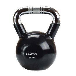 KTC20 BLACK UCHWYT CHROM RADEŁKOWANY KETTLEBELL ŻELIWNY HMS