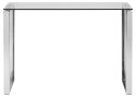 Konsola Katrine transparentna chrom
