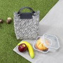 Zestaw Lunch box i torba termiczna czerwona