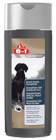 8in1 Black Pearl Shampoo - Szampon dla psów o ciemnym umaszczeniu 250ml