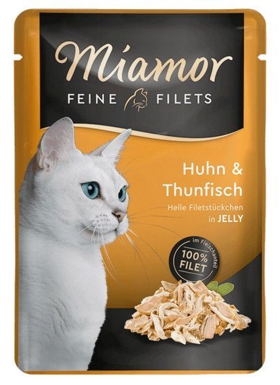 Miamor Feine Filets Kurczak & Tuńczyk saszetka 100g