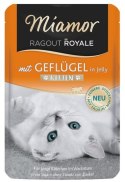 Miamor Ragout Royale Kitten z Drobiem w galaretce saszetka 100g