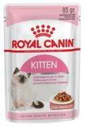 Royal Canin Kitten w sosie karma mokra dla kociąt do 12 miesiąca życia saszetka 85g