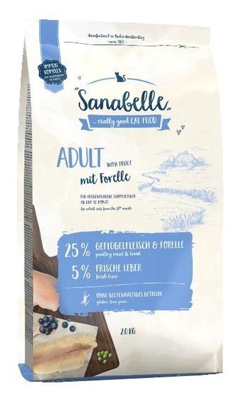 Sanabelle Adult z pstrągiem 400g