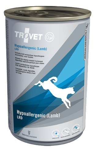 Trovet LRD Hypoallergenic Jagnięcina dla psa puszka 400g