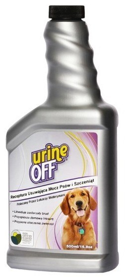 Urine Off Dog & Puppy Odor & Stain Remover - do usuwania plam moczu 500ml