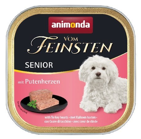 Animonda vom Feinsten Dog Senior Serca indyka 150g