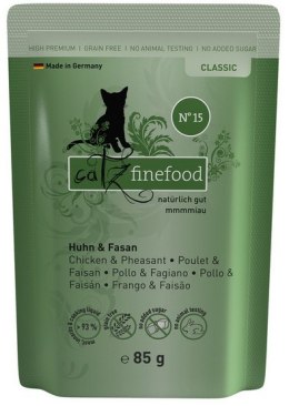 Catz Finefood Classic N.15 Kurczak i Bażant saszetka 85g