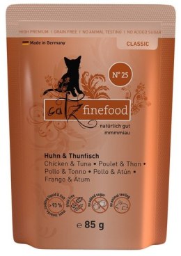 Catz Finefood Classic N.25 Kurczak i Tuńczyk saszetka 85g