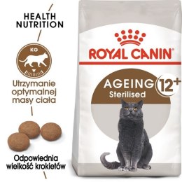 Royal Canin Ageing +12 Sterilised karma sucha dla kotów dojrzałych, sterylizowanych 2kg