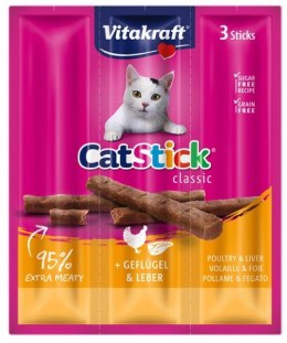 Vitakraft Cat Stick Classic Drób i Wątroba 18g [10869]