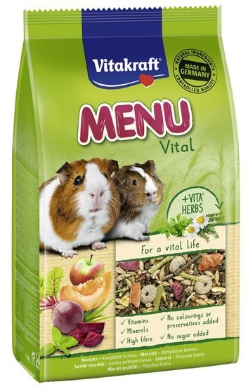 Vitakraft Menu Vital Świnka morska 1kg [18121]