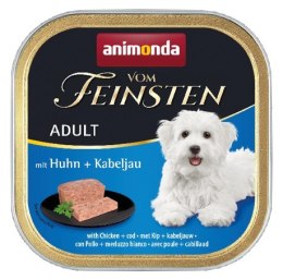 Animonda vom Feinsten Dog Adult Kurczak i Dorsz tacka 150g