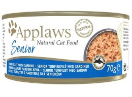 Applaws puszka dla kota Senior tuńczyk & sardynka 70g