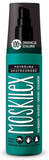 DermaPharm Moskilex 90ml - dla ludzi przeciw kleszczom, komarom i meszkom