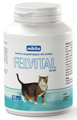 Mikita Felvital + Tran 100 tabletek