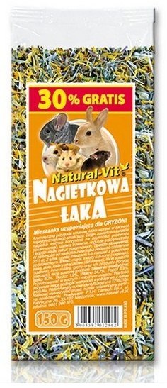 Natural-Vit Nagietkowa Łąka mieszanka dla gryzoni 150g