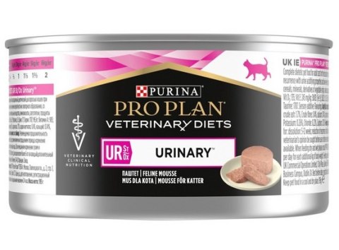 Purina Veterinary Diets Urinary UR Feline indyk puszka 195g