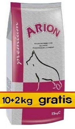 Arion Premium Adult Lamb & Rice 12kg (10+2kg gratis)