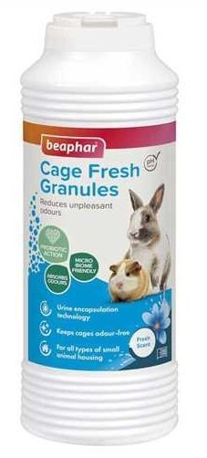 Beaphar Cage Fresh Granules - odświeżacz do klatek i kuwet 600g