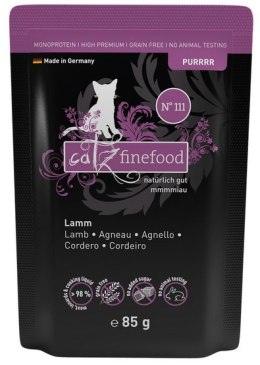 Catz Finefood Purrrr N.111 Jagnięcina saszetka 85g