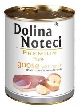 Dolina Noteci Premium Pies Pure Gęś i jabłko puszka 800g