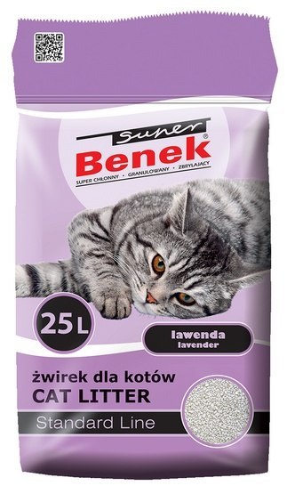 Super Benek Lawenda (jasny fiolet) 25L