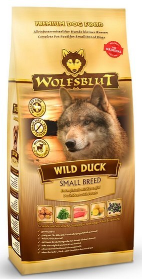 Wolfsblut Dog Wild Duck Small kaczka i bataty 2kg