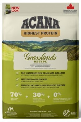 Acana Highest Protein Grasslands Dog 6kg