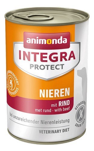 Animonda Integra Protect Nieren dla psa wołowina puszka 400g