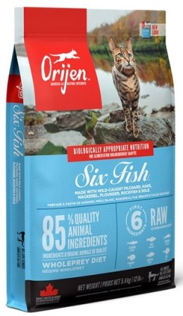 Orijen Cat 6 Fish 5,4kg