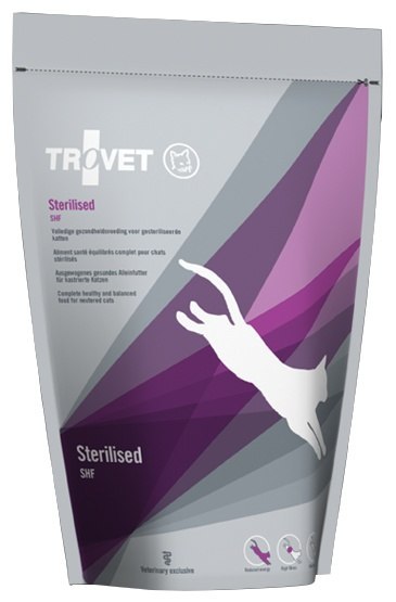 Trovet SHF Sterilised dla kota 500g