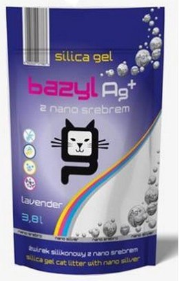 Bazyl Ag+ Silica gel Lawenda 3,8L