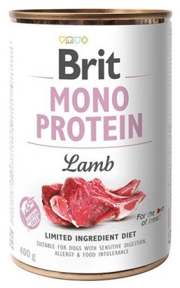 Brit Mono Protein Lamb puszka 400g