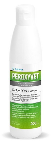 Peroxyvet - szampon do przetłuszczonej sierści 200ml